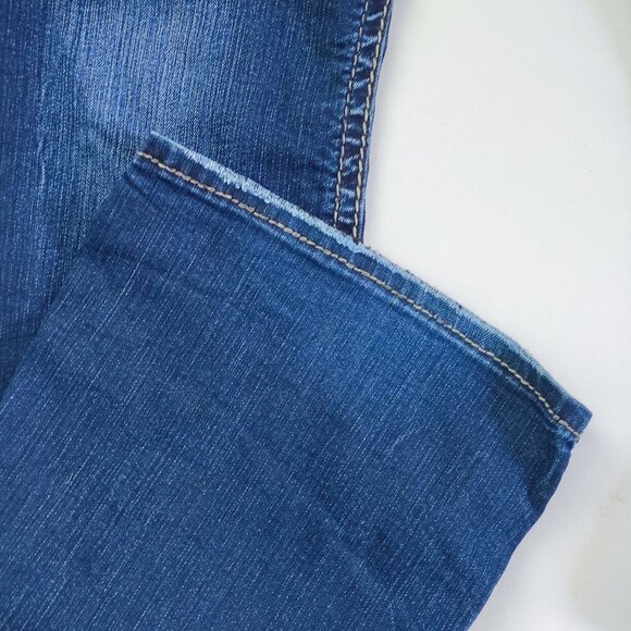 Silver Jeans Suki low-rise flare denim blue women's size W28 / L32 - Picture 11 of 14